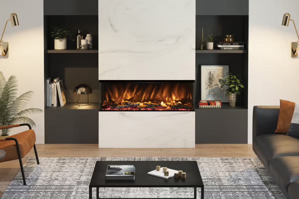 gas vs electric fireplace