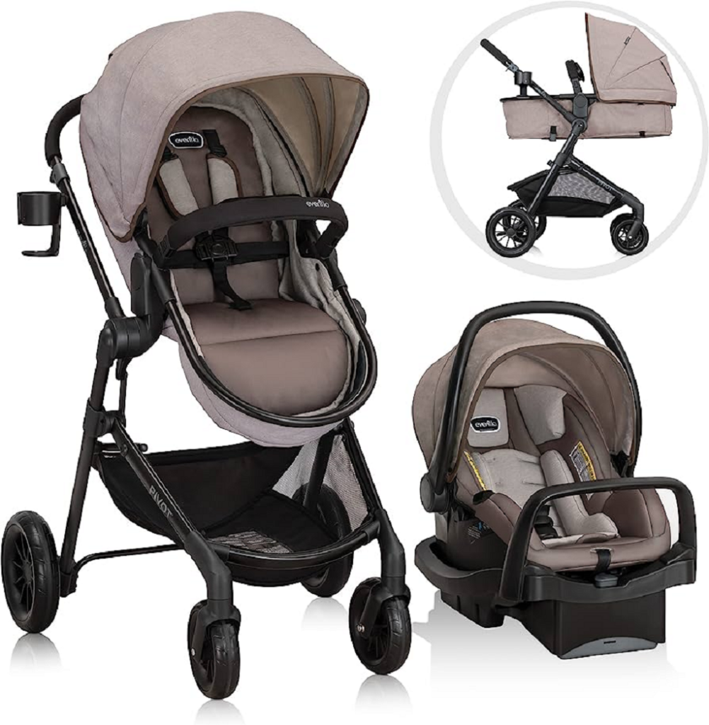 Best Infant Car Seat Stroller Combos Evenflo Pivot Modular Travel System