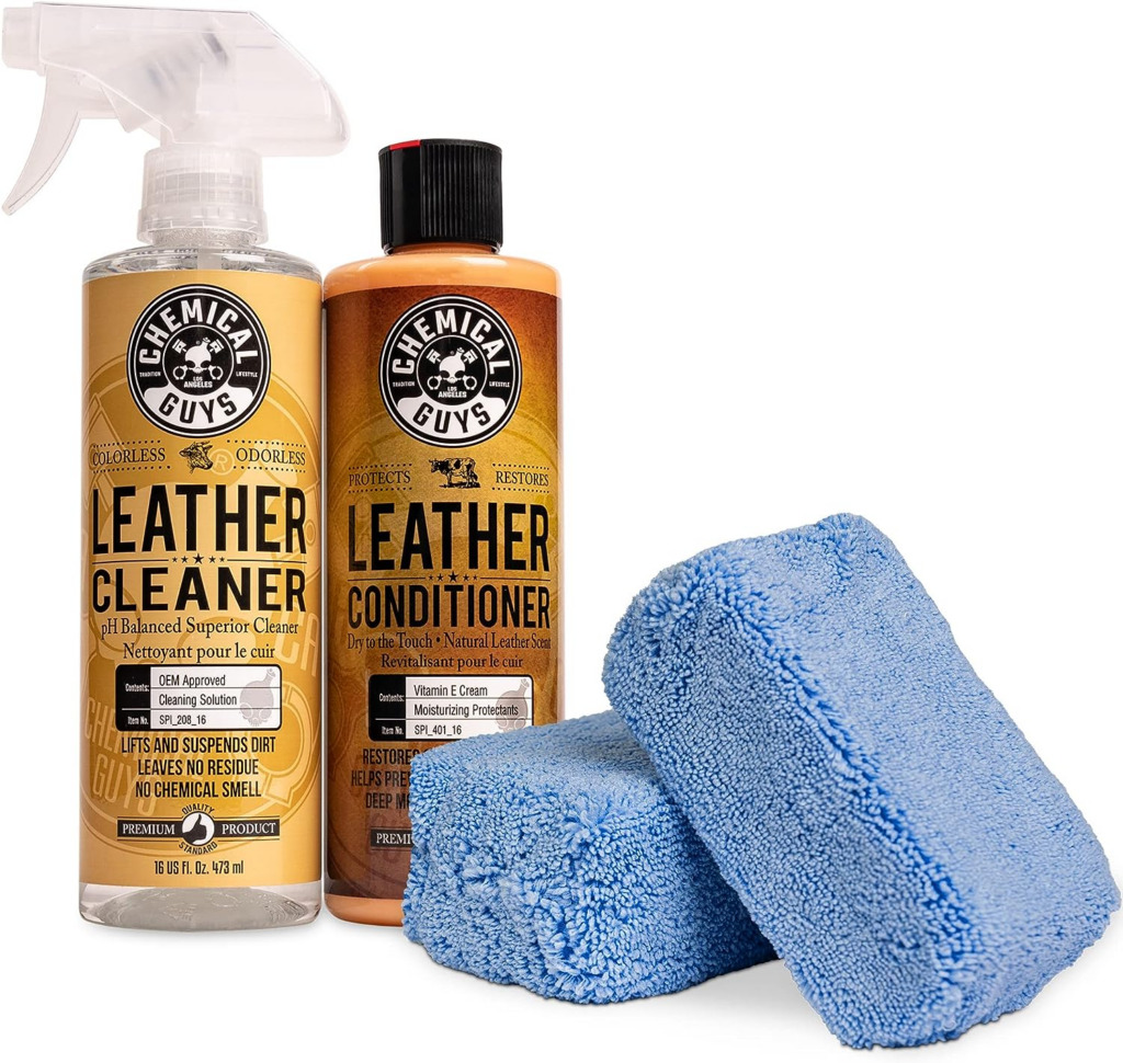 Best Leather Furniture Cleaner: Chemical Guys Leather Cleaner and Conditioner