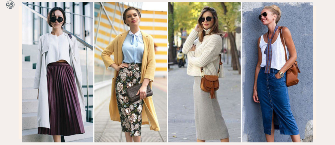 how to style midi skirt