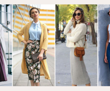 how to style midi skirt
