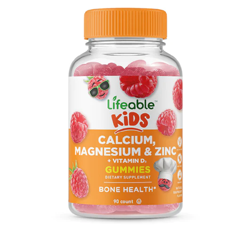 Lifeable Iron and Vitamin C Gummies for Kids