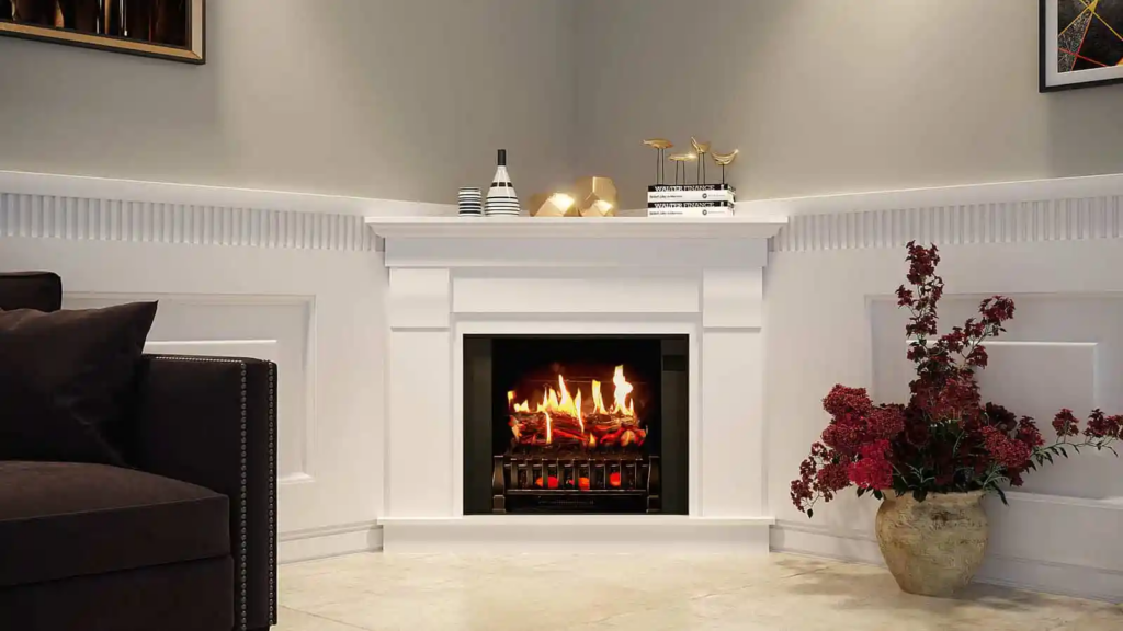 most realistic electric fireplace: MagikFlame Electric Fireplace