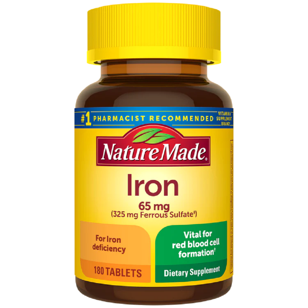 Nature Made Iron 65 Mg Tablets