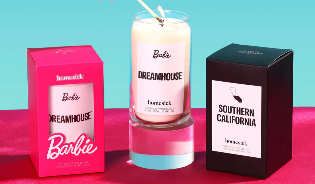 Homesick x Barbie Dreamhouse Candle