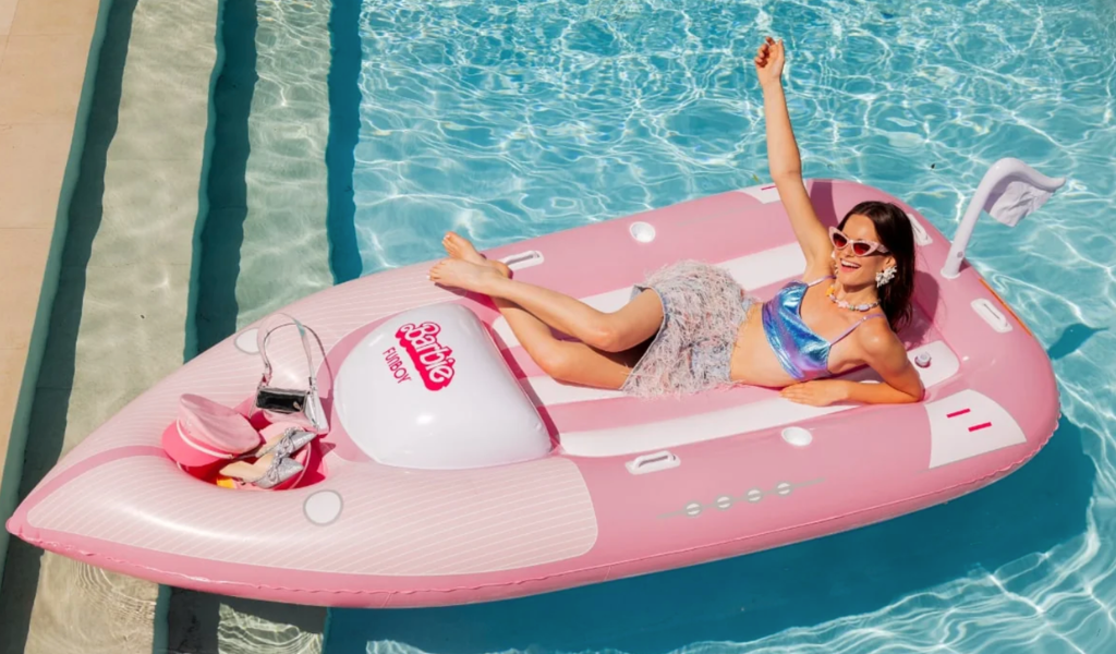 Barbie x Funboy Inflatable Surfboard Pool Float