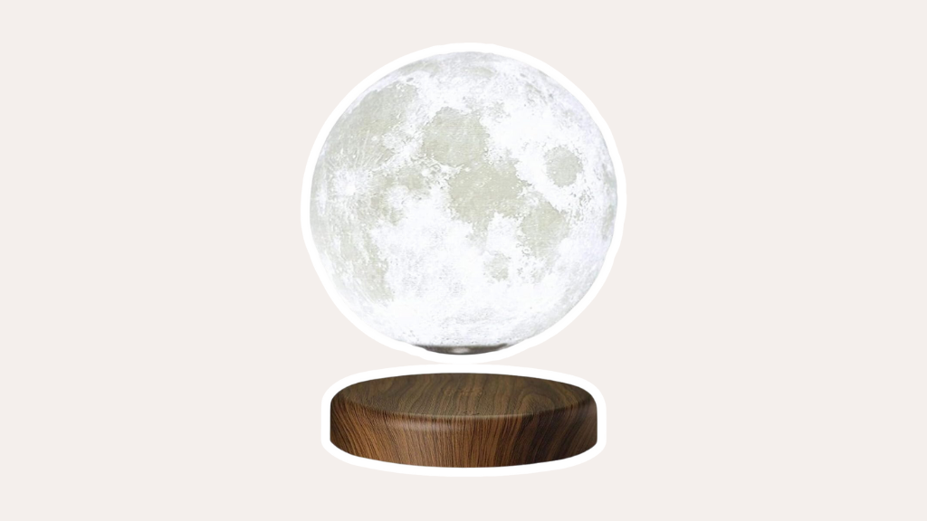 leviluna magnetic levitating moon lamp