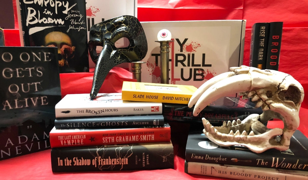 monthly book subscription for adults:  thrill club