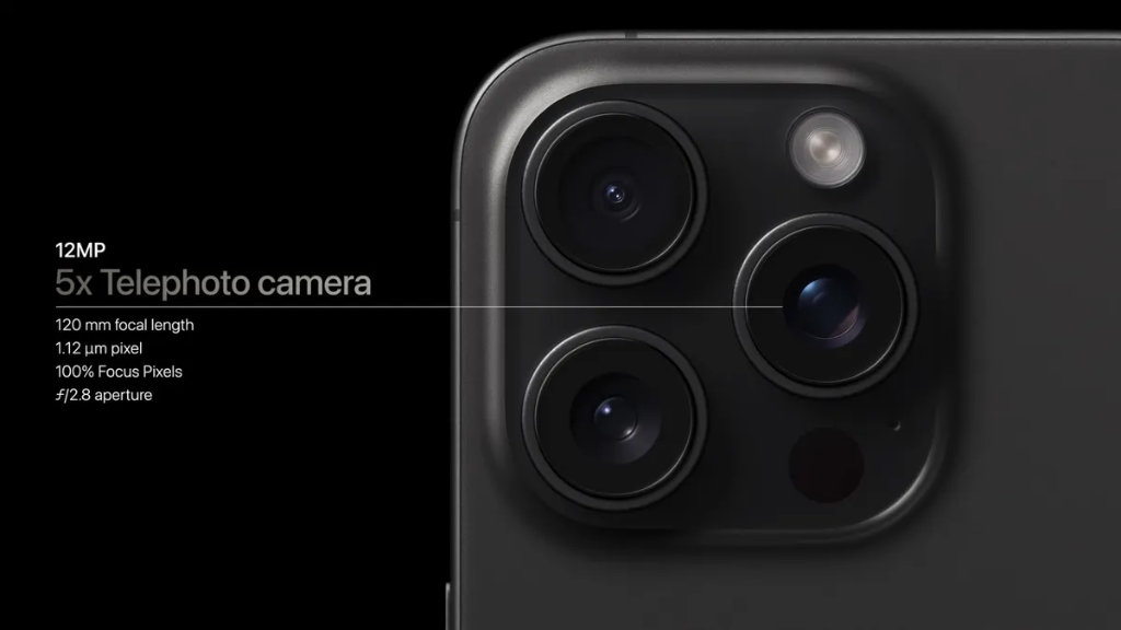 iphone15 pro max has better cameras than iphone 14 pro max