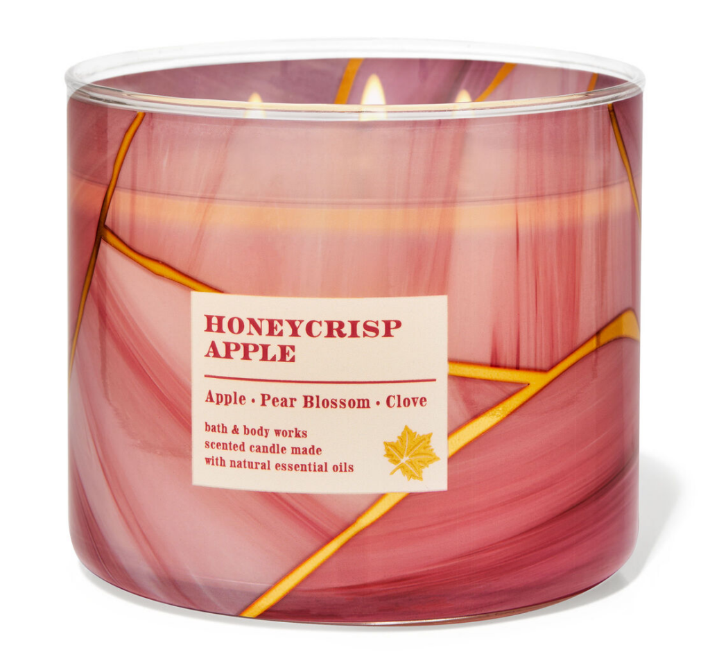 Bath&Body Works Honeycrisp Apple 3-Wick Candle
