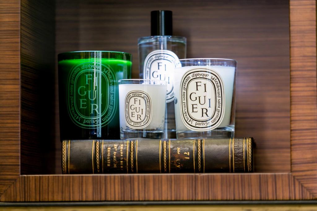 best candles for home: Diptyque Green Figuier Scented Candle