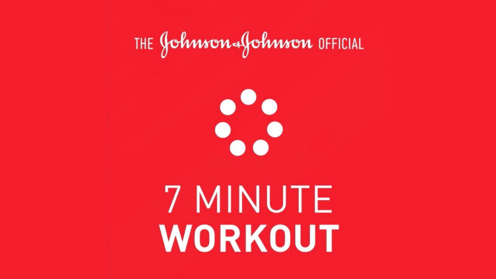 Best fitness apps for beginners: Johnson & Johnson 7 Minute Workout