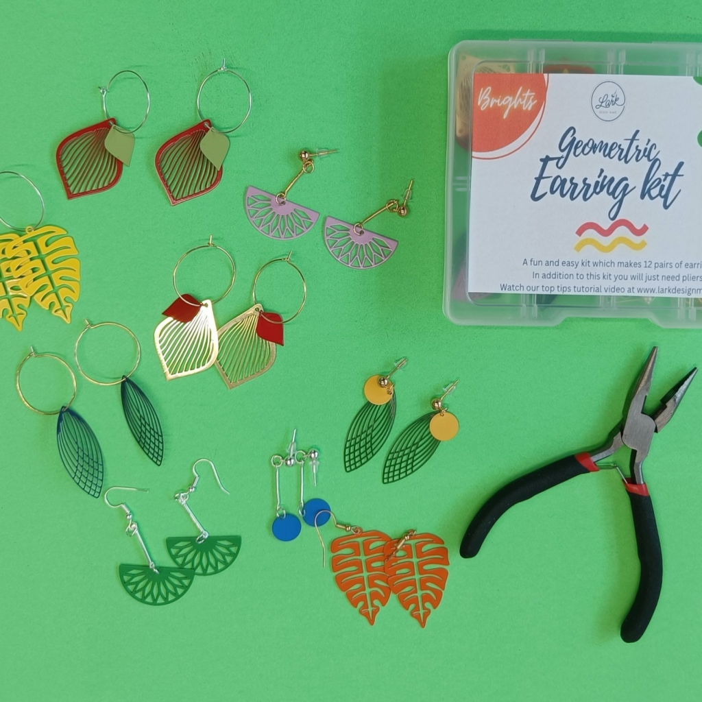 Best Jewelry Making Kits: Lark Design Make Geometric Earring Kit