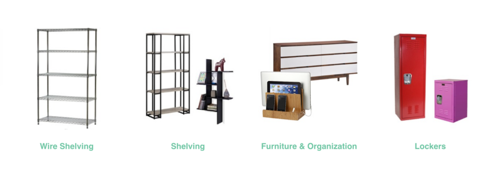 The Shelving Store Review: range of product