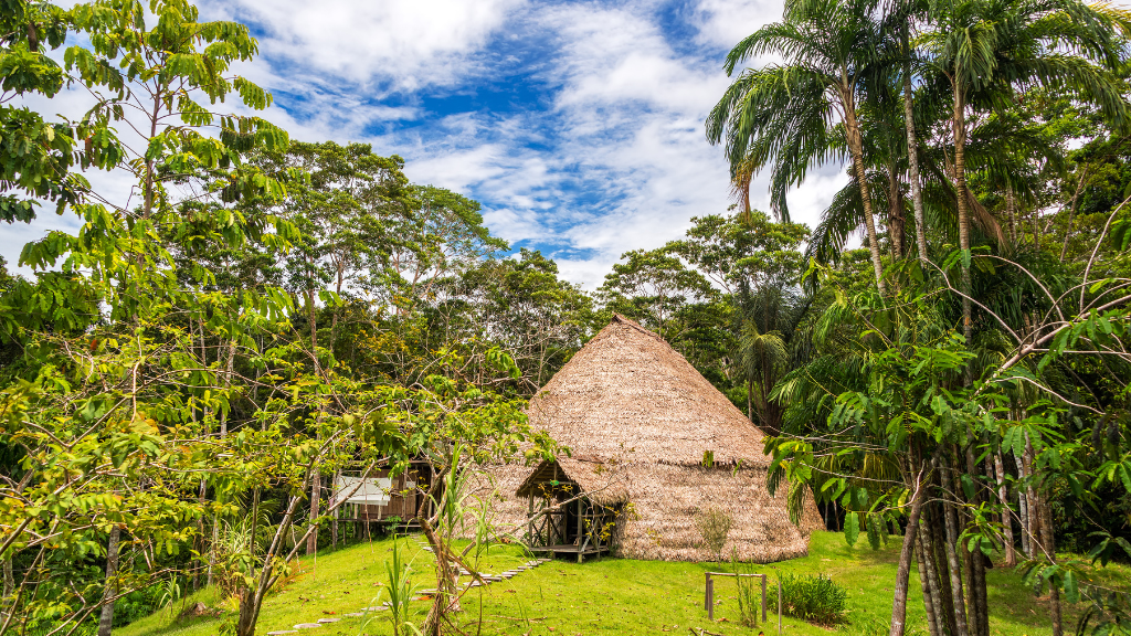 amazon indigenous village