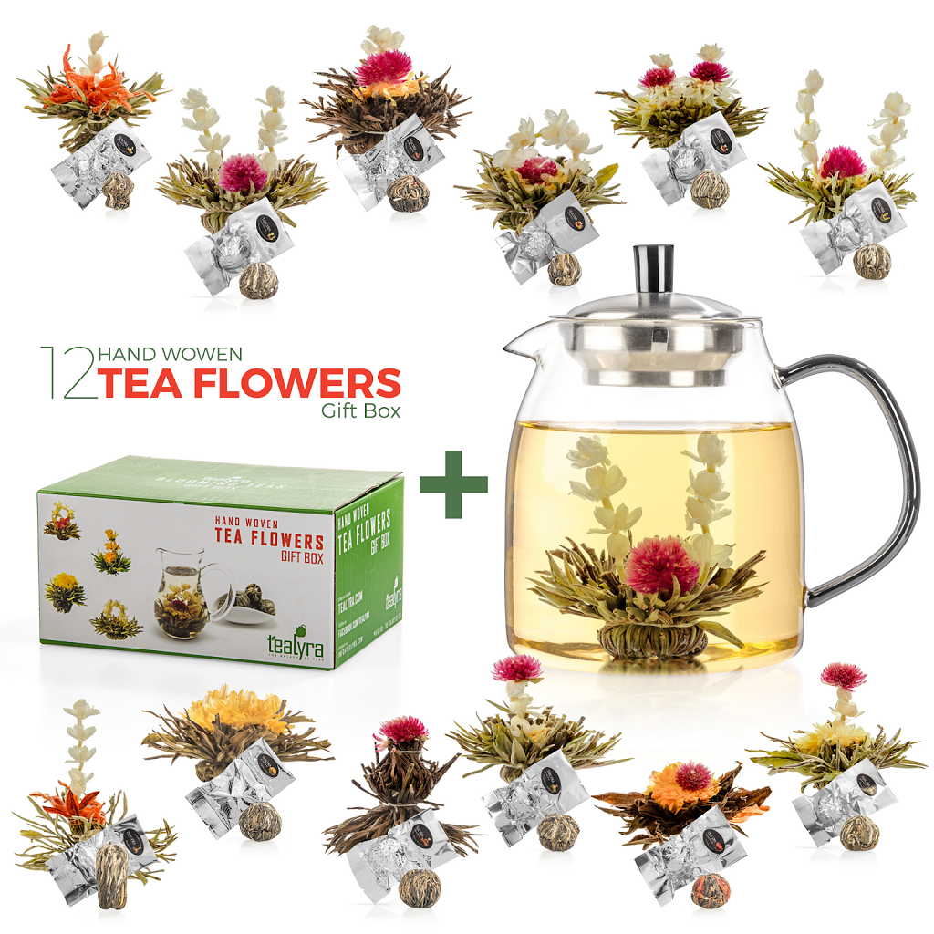 best blooming tea tealyra flowering tea gift box