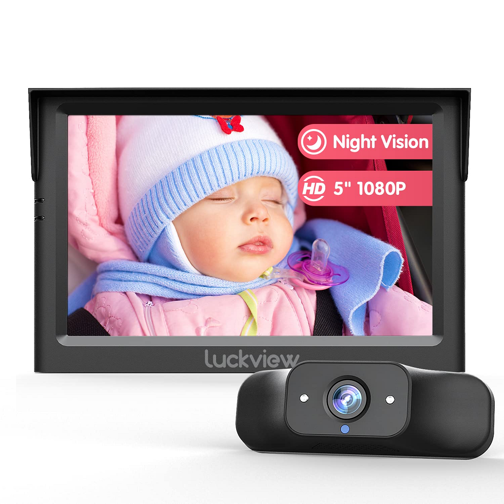 best car baby monitor luckview bm1 baby car camera