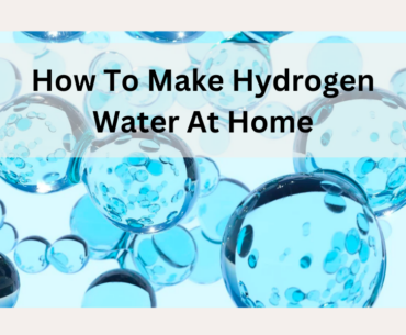 how to make hydrogen water at home