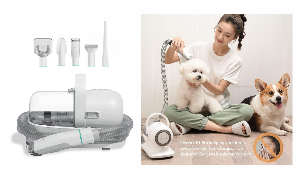 best pet grooming vacuum kits - neabot