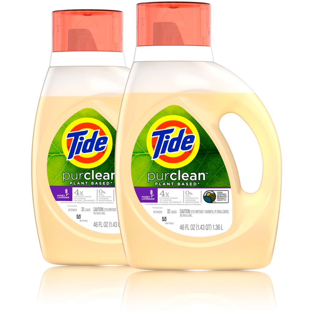 Best Eco Friendly Laundry Detergents: Tide Purclean
