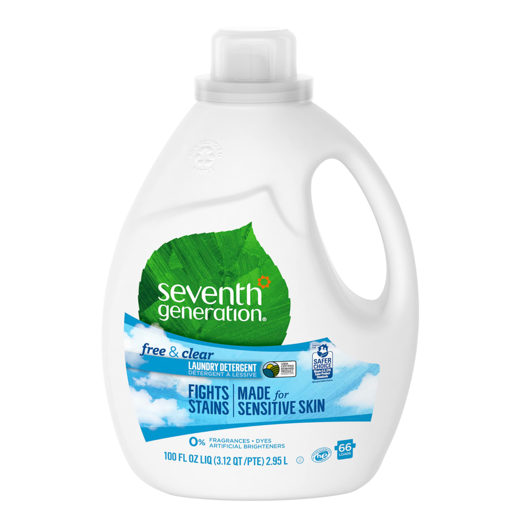 Best Eco Friendly Laundry Detergents: Seventh Generation Free & Clear Laundry Detergent