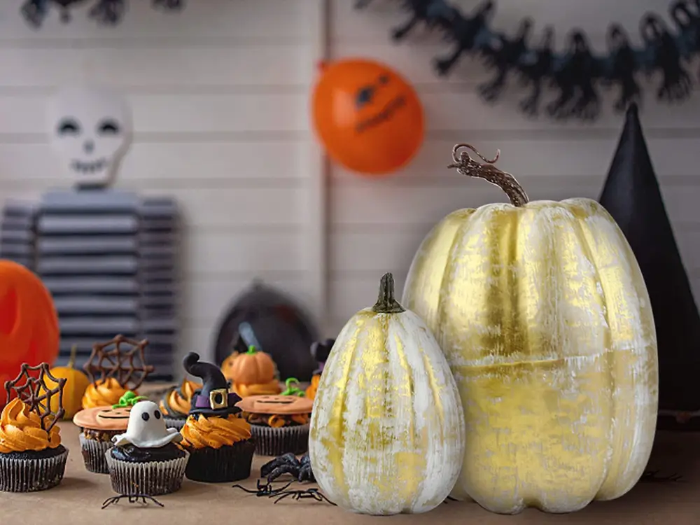 Eco Friendly Halloween Decor: Use Seasonal Food As Decorations